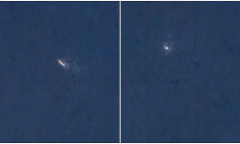 Cảnh sát Ấn Độ phát hiện UFO phát sáng chạy ngoằn ngoèo trên nhà máy điện hạt nhân