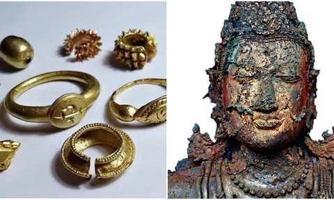 Ngư dân phát hiện kho báu bí ẩn hàng chục tỷ đồng dưới lòng sông có niên đại từ thế kỉ thứ 7