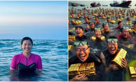 ‘Kho báu’ ngoài biển là gì mà CĐM và kình ngư Ánh Viên rủ nhau đi tìm?