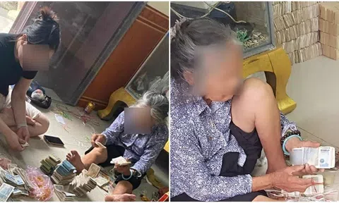 Sự thật cụ bà ăn xin ở Nam Định có 9 bao tải tiền nặng hàng chục kilogam, con cháu quây quần ngồi đếm