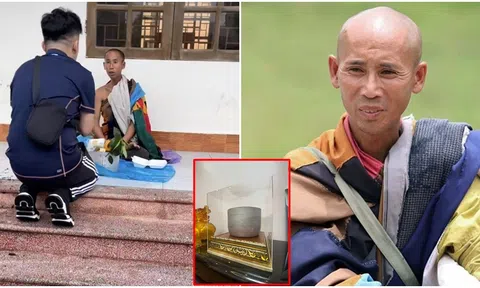 Từ Anh về Việt Nam gặp ‘sư Thích Minh Tuệ’, chàng trai được tặng 1 ‘vật báu’, quyết mang theo bên mình