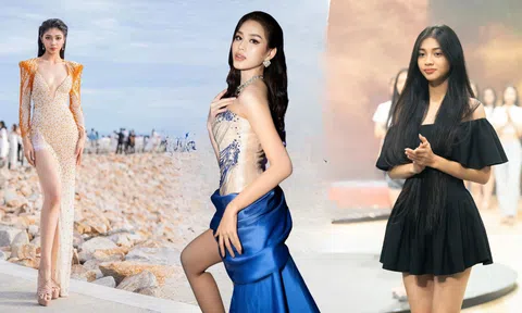 Đôi chân thẳng như 'cây sào' của Á hậu Minh Kiên, đỉnh chẳng kém Đỗ Thị Hà