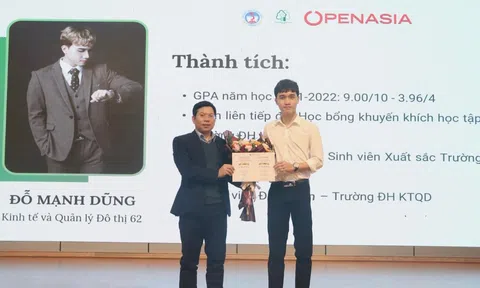 Tân cử nhân ĐH Kinh tế Quốc dân tốt nghiệp loại Xuất sắc sau 3 năm