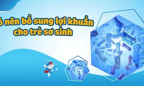 Có nên bổ sung lợi khuẩn cho trẻ sơ sinh