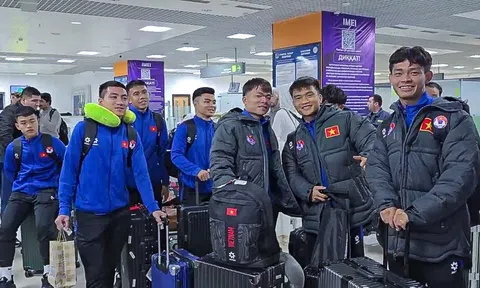 U23 Việt Nam cập bến Tajikistan