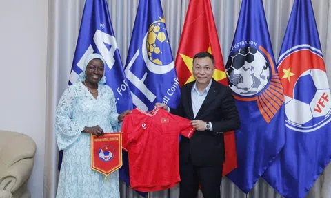 Chủ tịch VFF làm việc với đoàn công tác FIFA