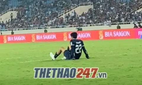 Thủ môn Indonesia có hành động gây bão ở trận thắng Việt Nam
