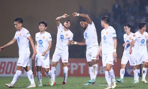 Vòng 14 V-League: Bùng nổ, thăng hoa, CAHN, Nam Định ghi dấu ấn lớn