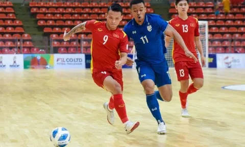 Lộ vấn đề lớn của Thái Lan trước ngày gặp Việt Nam ở VCK futsal châu Á