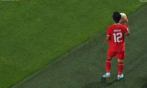 Vì sao pha ném biên thành bàn của U23 Indonesia bị từ chối?