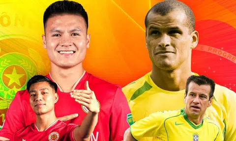 HLV Kiatisak cùng CLB CAHN đấu ĐT huyền thoại Brazil