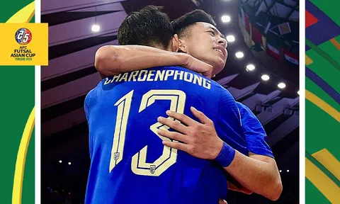 Thắng luân lưu nghẹt thở, Thái Lan thẳng tiến vào chung kết futsal châu Á