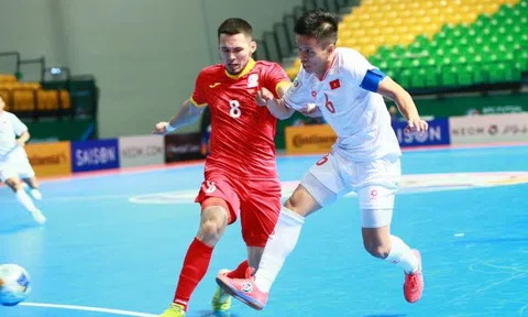 Xác định cặp đấu châu Á tranh vé vớt dự futsal World Cup