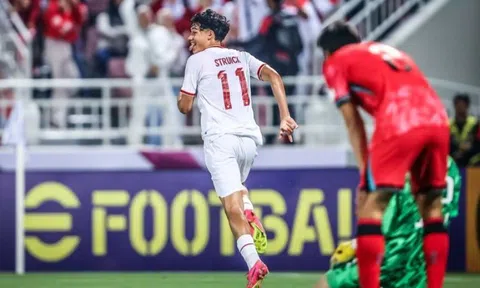U23 Indonesia lập chuỗi kỷ lục sau trận tứ kết thắng nghẹt thở Hàn Quốc