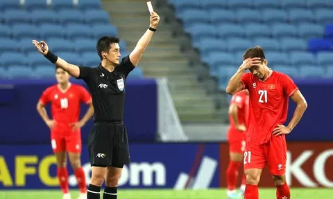 Sự trùng hợp về thẻ đỏ ít ai ngờ tại tứ kết U23 châu Á 2024