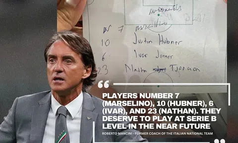 HLV Roberto Mancini chỉ thẳng 4 cầu thủ hay nhất Indonesia