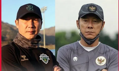 HLV Kim Sang Sik bị 'soi' biểu cảm khi ĐT Việt Nam cùng bảng Indonesia