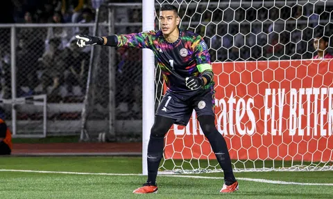 Thủ môn Philippines gửi thông điệp đến ĐT Việt Nam ở VL World Cup