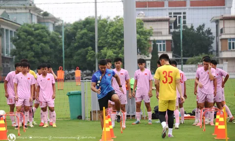 U16 Việt Nam tập nặng cùng HLV Brazil trước giải Đông Nam Á