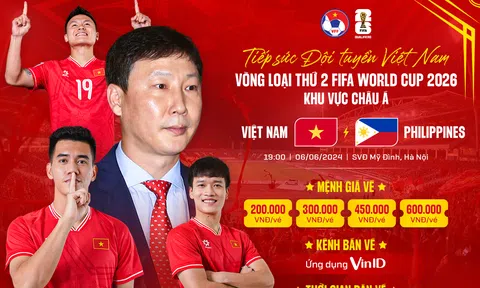 Vé xem trận đầu tiên của ĐT Việt Nam dưới thời HLV Kim Sang Sik bao nhiêu?