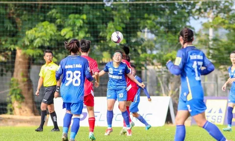 Dàn sao ĐT nữ Việt Nam ghi bàn giúp đội nhà thắng đậm