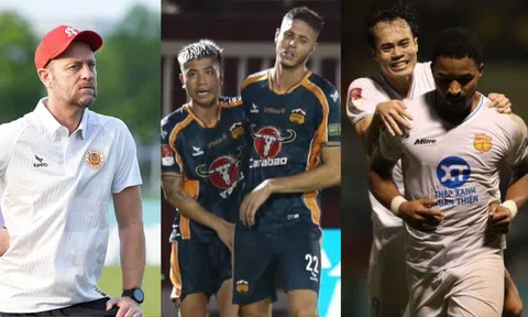 Vòng 22 V-League: CAHN chờ phép của HLV Polking, HAGL nguy cơ bắt đáy