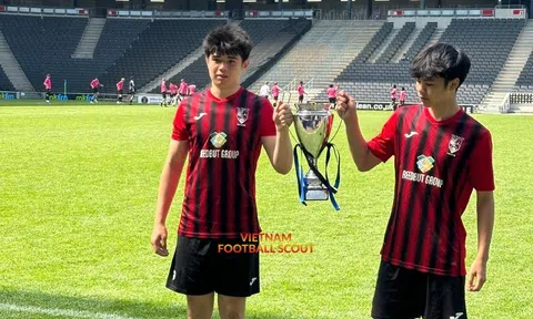 Xuất hiện bộ đôi Việt kiều cùng khoác áo 1 đội bóng châu Âu