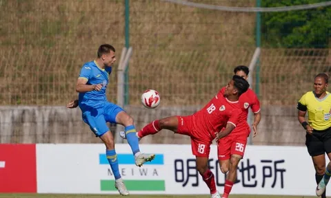 Video: U20 Indonesia thua trắng ở giải quốc tế