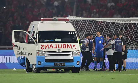 Cầu thủ Philippines bất tỉnh, nhập viện khi đang đấu ĐT Indonesia