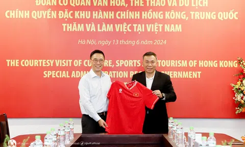 Tăng cường hợp tác về lĩnh vực bóng đá giữa Việt Nam và Hồng Kông, Trung Quốc