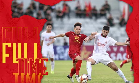 VIDEO: VAR 3 lần can thiệp, Thể Công Viettel chia điểm với Hà Tĩnh