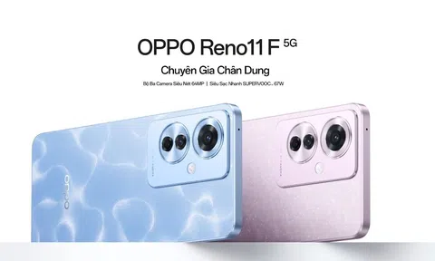 OPPO chính thức ra mắt Reno11 F 5G: Tân binh Reno11 Series mới nhất dành cho thế hệ trẻ sáng tạo với hệ thống 3 camera siêu nét 64MP