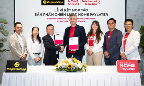 Home Credit 'bắt tay' Thế Giới Di Động mang giải pháp Mua trước trả sau cho người tiêu dùng