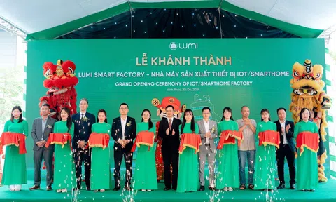 Chính thức khánh thành Lumi Smart Factory, Lumi trở thành thương hiệu sở hữu nhà máy IoT/ Smarthome quy mô 6000m2