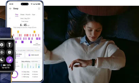 Công nghệ thông minh giúp bạn chăm sóc sức khỏe, giấc ngủ