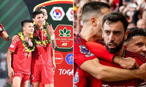 Kết quả bóng đá hôm nay: Đoàn Văn Hậu đi vào lịch sử V.League; MU hưởng lợi trên BXH Ngoại hạng Anh