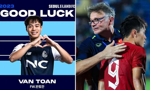 Văn Toàn rời Seoul E-Land sau cột mốc lịch sử, HLV Troussier 'thở phào' trước thềm VL World Cup 2026