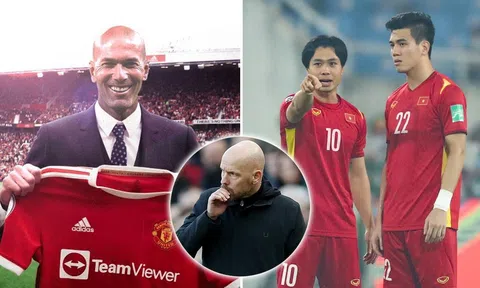 Tin chuyển nhượng tối 17/9: MU nhắm Zidane thay Ten Hag bị sa thải; Xong vụ Công Phượng về V.League?
