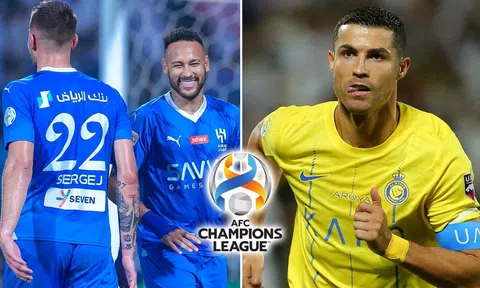 Kết quả bóng đá hôm nay: Neymar và Al Hilal gây sốt ở AFC Champions League; Ronaldo nhận tin vui