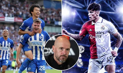 Tin chuyển nhượng mới nhất 18/9: MU chi đậm cho trụ cột Brighton; Garnacho cập bến Real Madrid?