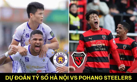 Dự đoán tỷ số Hà Nội FC vs Pohang Steelers - AFC Champions League: 'Gã khổng lồ' châu Á sảy chân?