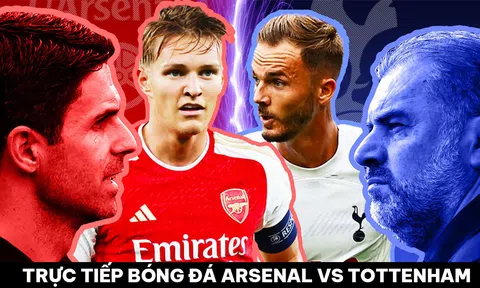 Xem trực tiếp bóng đá Arsenal vs Tottenham ở đâu, kênh nào? Link xem trực tuyến Ngoại hạng Anh