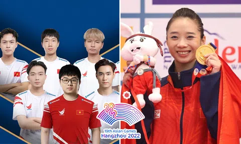 Bảng tống sắp huy chương ASIAD 19 hôm nay: 'Cơn mưa vàng' cho Đông Nam Á, Việt Nam chờ lần đầu tiên?