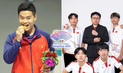 Bảng tổng sắp huy chương ASIAD 2023 hôm nay: LMHT Việt Nam đánh rơi HCĐ; Kình ngư Huy Hoàng gây sốt