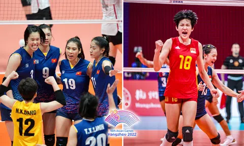 Lịch thi đấu bóng chuyền nữ ASIAD 2023 hôm nay: ĐT bóng chuyền nữ Việt Nam chạm trán đội số 1 châu Á