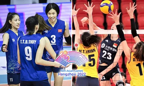 Lịch thi đấu bóng chuyền nữ ASIAD 2023 hôm nay: ĐT bóng chuyền nữ Việt Nam quyết đấu Triều Tiên