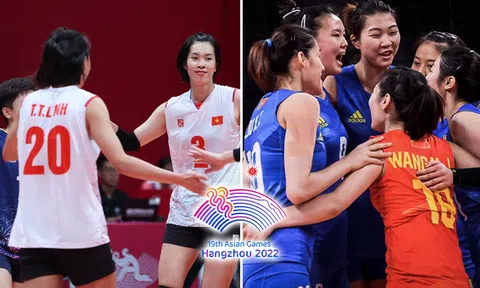 Lịch thi đấu bóng chuyền nữ ASIAD 2023 hôm nay: ĐT bóng chuyền nữ Việt Nam gặp 'khắc tinh' ở bán kết