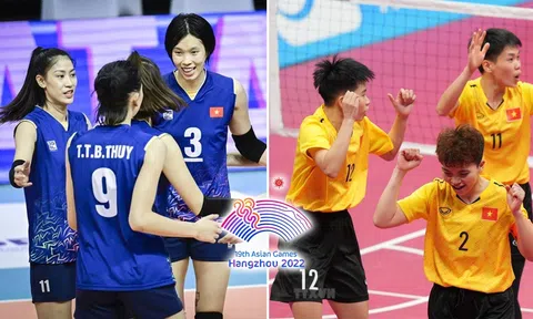 Bảng tổng sắp huy chương ASIAD 2023 hôm nay: Bóng chuyền nữ thua đậm; Việt Nam giành thêm 2 huy chương