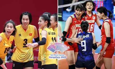 Lịch thi đấu bóng chuyền nữ ASIAD 2023 hôm nay: Thái Lan 'nếm trái đắng'; Việt Nam gây bất ngờ trước Nhật Bản?