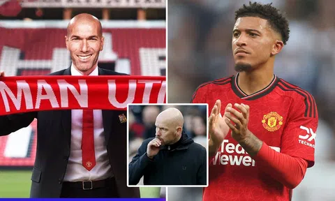 Tin chuyển nhượng tối 8/10: Vụ Zidane thay HLV Ten Hag tại Man Utd ngã ngũ; Sancho cập bến Juventus?